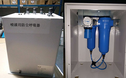 呼吸過濾器系統示意圖 呼吸過濾器系統示意圖