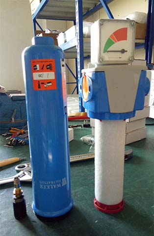 WALKER壓縮空氣過濾器配套的內(nèi)置浮球排水器從過濾器上拆下來 WALKER壓縮空氣過濾器配套的內(nèi)置浮球排水器從過濾器上拆下來