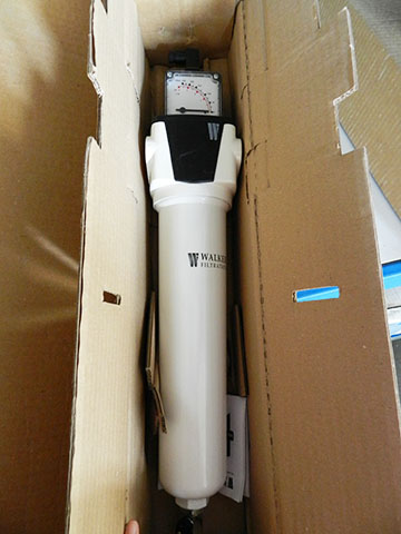 SR醫用真空除菌過濾器在包裝箱里