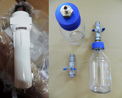 螺紋連接的SR醫用中心吸引系統除菌過濾器