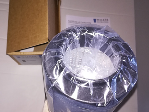 SR醫用中心吸引系統除菌過濾器F400MV的配套濾芯D250MV內部