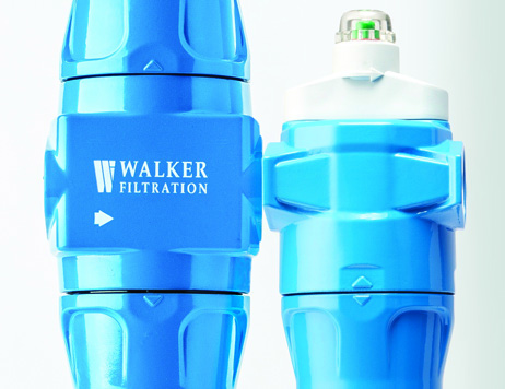 SR雙級一體壓縮空氣過濾器與單體過濾器串聯